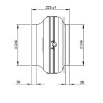 Ruck Classic HO 10” | 806 CFM Inline Fan - Image 4