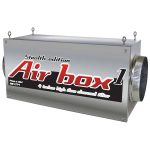 Air Box 1 Stealth Edition 400 CFM 4" Flanges Charcoal Inline Filter