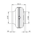 Ruck Classic HO 8” | 766 CFM Inline Fan - Image 3