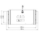 Ruck S-Prime 10″ | 1036 CFM Inline Fan - Image 3