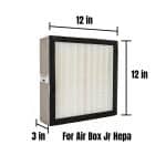 Air Box Junior HEPA-MERV 13 Replacement Filter – Subscription+ - Image 2