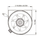 Ruck Prime 10” | 1015 CFM Inline Fan - Image 2