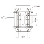 Ruck Prime 6"  Evo EC | 482 CFM Inline Fan - Image 3